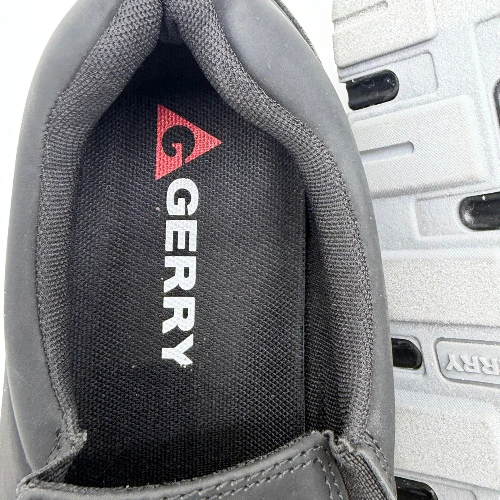 Gerry Mens MOC Slip On Shoes Black Comfort Casual Sneakers 800209 Size 11